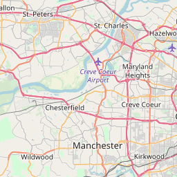 St Louis County Mo Zip Code Map Interactive Map of Zipcodes in Saint Louis County Missouri 