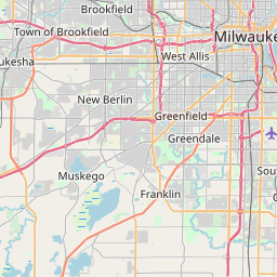 Zip Code Map Of Milwaukee Interactive Map of Zipcodes in Milwaukee County Wisconsin 