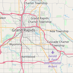 grandville mi zip code map Interactive Map Of Zipcodes In Kent County Michigan August 2020 grandville mi zip code map