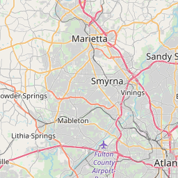 Zip Code Map Of Cobb County Ga - Map of world