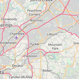Atlanta Georgia Zip Code Map Updated July 2020