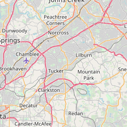 fulton county ga zip code map Interactive Map Of Zipcodes In Fulton County Georgia August 2020 fulton county ga zip code map