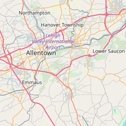 lehigh valley zip code map Interactive Map Of Zipcodes In Lehigh County Pennsylvania August lehigh valley zip code map