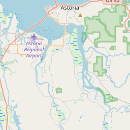 Astoria Oregon Zip Code Map Updated July 2020