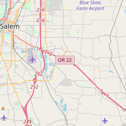 Salem Oregon Zip Code Map Updated July 2020