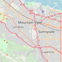 Palo Alto California Zip Code Map Updated July 2020