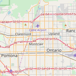 Rancho Cucamonga California Zip Code Map Updated July 2020
