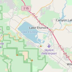 Lake Elsinore California Zip Code Map Updated July 2020