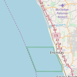 Solana Beach California Zip Code Map Updated June 2020