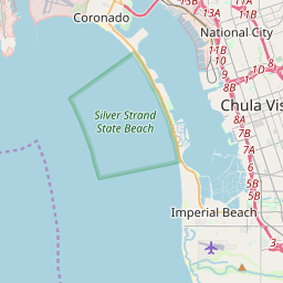 Chula Vista California Zip Code Map Updated July 2020