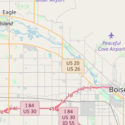 boise idaho zip code map Boise City Idaho Zip Code Map Updated July 2020 boise idaho zip code map