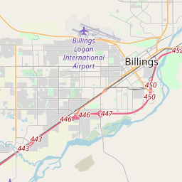 Billings Montana Zip Code Map Updated June 2020