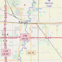 Fargo North Dakota Zip Code Map Updated July 2020
