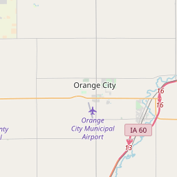 Orange City Iowa Zip Code Map Updated June 2020