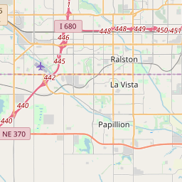 Papillion Zip Code Map Map of Nebraska State Legislature District 14 Border   September 2020