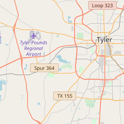 tyler texas zip code map Noonday Texas Zip Code Map Updated August 2020 tyler texas zip code map