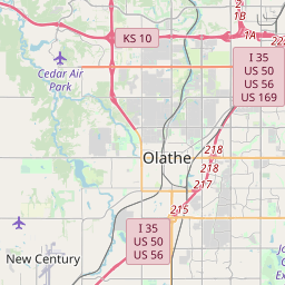 Overland Park Zip Code Map – Map Vector