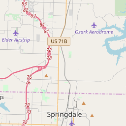 fayetteville ar zip code map Fayetteville Arkansas Zip Code Map Updated July 2020 fayetteville ar zip code map