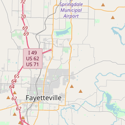 fayetteville ar zip code map Fayetteville Arkansas Zip Code Map Updated July 2020 fayetteville ar zip code map