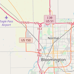 Bloomington Il Zip Code Map
