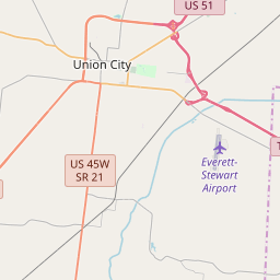 Union City Tennessee Zip Code Map Updated July 2020
