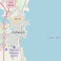 Oshkosh Wisconsin Zip Code Map Updated June 2020