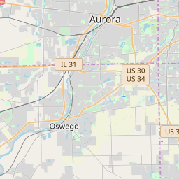 Aurora Illinois Zip Code Map Updated June 2020