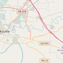Clarksville Tennessee Zip Code Map Updated July 2020