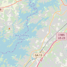 Forsyth County Ga Zip Code Map Forsyth County, Georgia Hardiness Zones