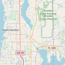 Clearwater Florida Zip Code Map Updated July 2020