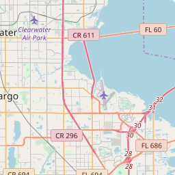 Clearwater Fl Zip Code Map | Campus Map