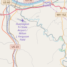 Huntington Wv Zip Code Map - Map