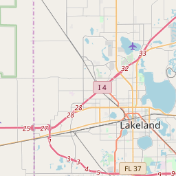 Lakeland Florida Zip Code Map Updated July 2020