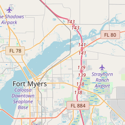 Fort Myers Florida Zip Code Map Updated July 2020