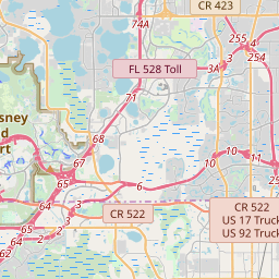Kissimmee Florida Zip Code Map Updated July 2020