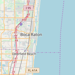 Delray Beach Florida Zip Code Map Updated July 2020