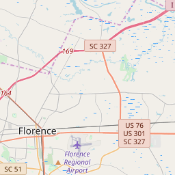 Florence South Carolina Zip Code Map Updated August 2020