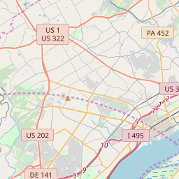 Wilmington Delaware Zip Code Map Updated July 2020