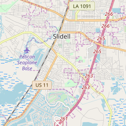 Slidell Zip Code Map Zipcode 70460 - Slidell, Louisiana Hardiness Zones