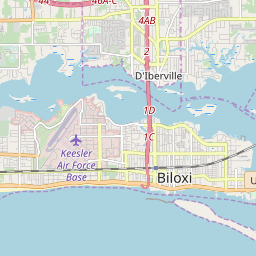 Biloxi Zip Code Map Zipcode 39532 - Biloxi, Mississippi Hardiness Zones
