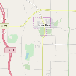 New Era Michigan Map Zipcode 49446 - New Era, Michigan Hardiness Zones