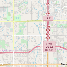 Map of Indiana State House of Representatives District 87 Border ...