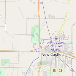 New Castle Indiana Map New Castle, Indiana Hardiness Zones