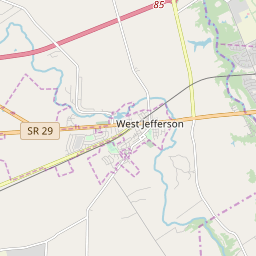 West Jefferson Ohio Map Zipcode 43162 - West Jefferson, Ohio Hardiness Zones