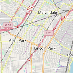 Map Of Lincoln Park Michigan Lincoln Park, Michigan Hardiness Zones