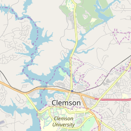 Clemson Sc Zip Code Map Zipcode 29632 - Clemson, South Carolina Hardiness Zones