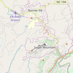 Banner Elk Nc Map Banner Elk, North Carolina Hardiness Zones