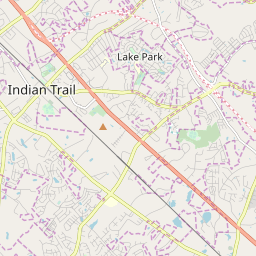 Indian Trail North Carolina Zip Code Map Updated July 2020