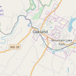 map of oakland maryland Oakland Maryland Zip Code Map Updated July 2020 map of oakland maryland