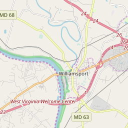 Falling Waters West Virginia Map Zipcode 25419 - Falling Waters, West Virginia Hardiness Zones